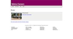 Desktop Screenshot of jobs.metro.net
