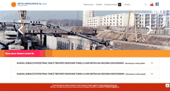 Desktop Screenshot of metro.waw.pl