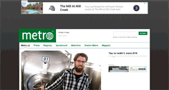 Desktop Screenshot of metro.cz